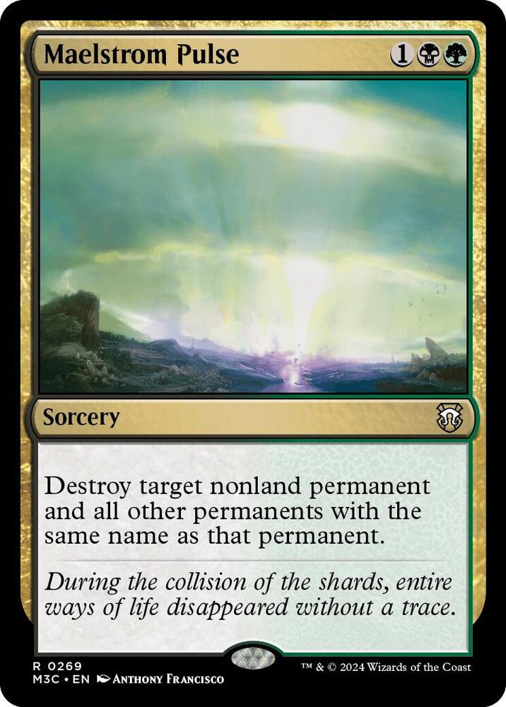 Maelstrom Pulse (Ripple Foil) (269) [Modern Horizons 3 Commander]