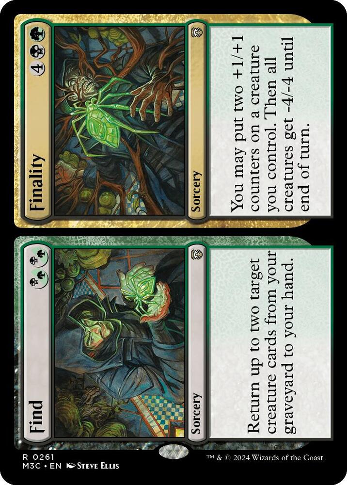 Find // Finality (Ripple Foil) (261) [Modern Horizons 3 Commander]