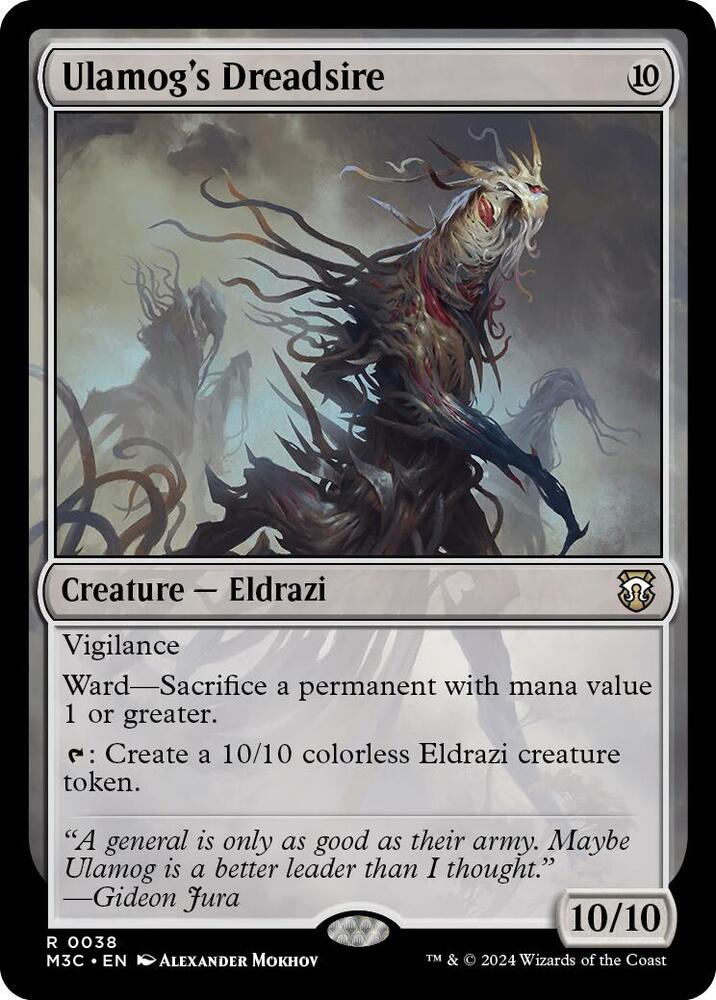 Ulamog's Dreadsire (Ripple Foil) (38) [Modern Horizons 3 Commander]