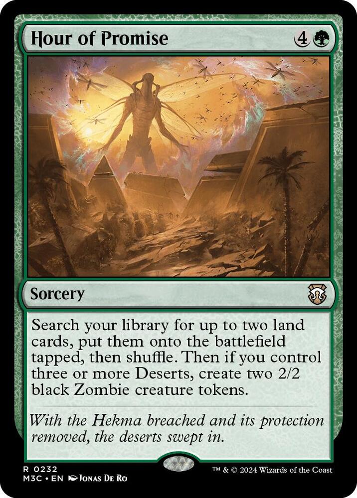 Hour of Promise (Ripple Foil) (232) [Modern Horizons 3 Commander]