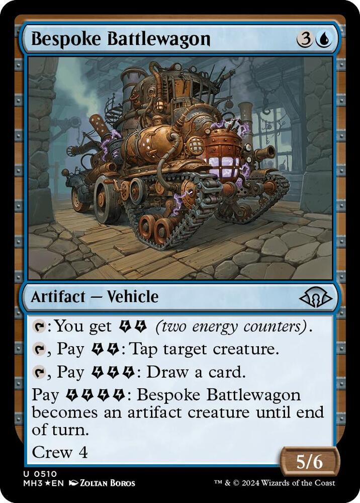 Bespoke Battlewagon (Ripple Foil) (510) [Modern Horizons 3]