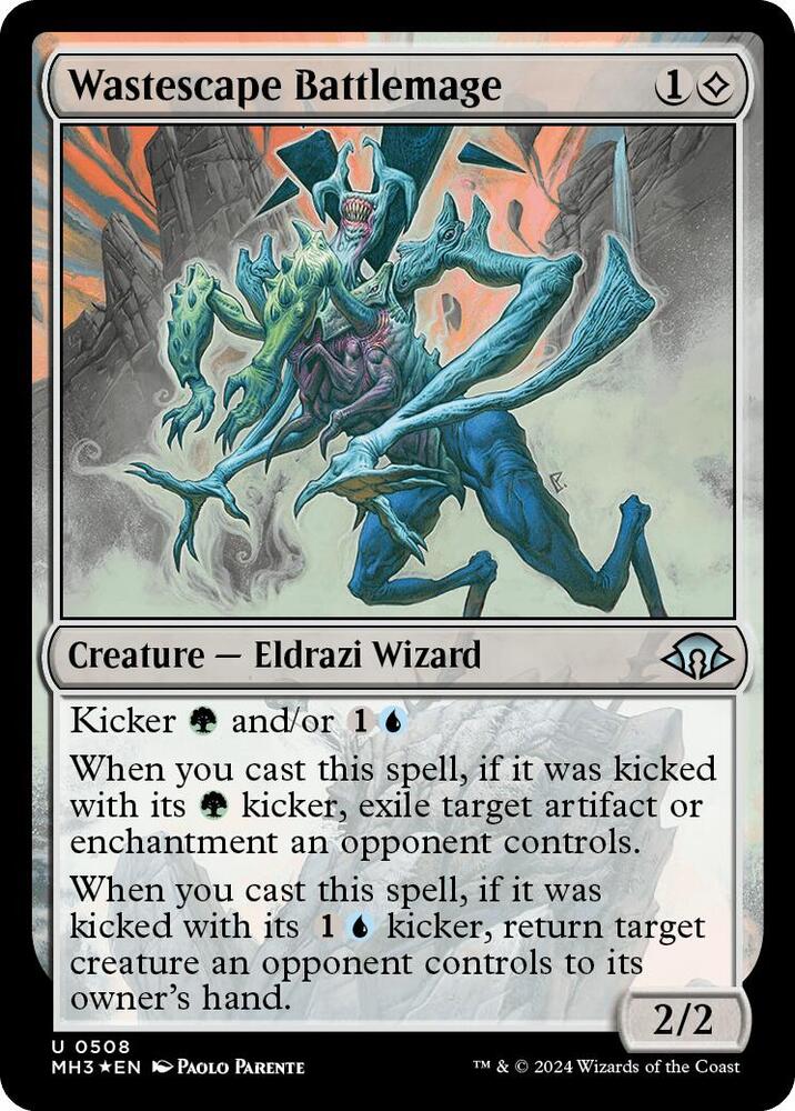 Wastescape Battlemage (Ripple Foil) (508) [Modern Horizons 3]