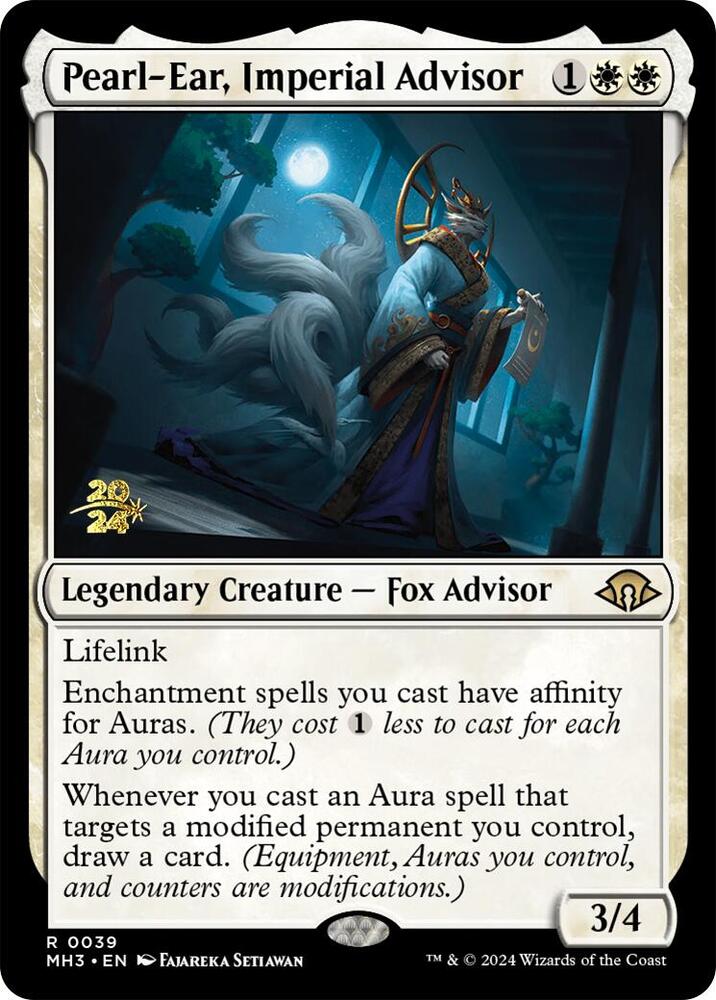 Pearl-Ear, Imperial Advisor (39) [Prerelease Cards]