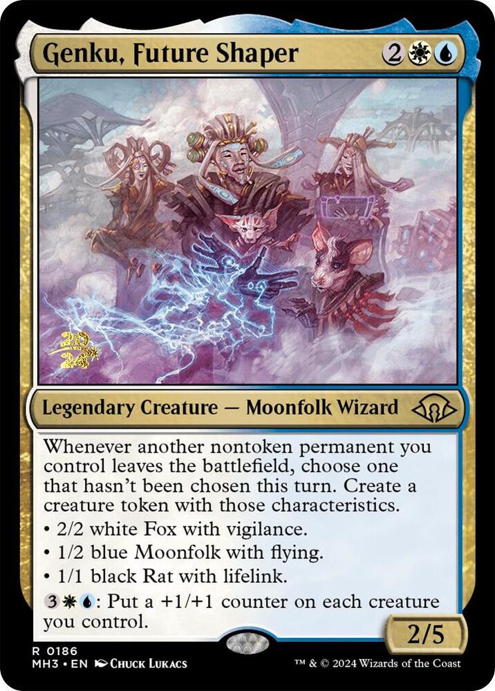 Genku, Future Shaper (186) [Prerelease Cards]