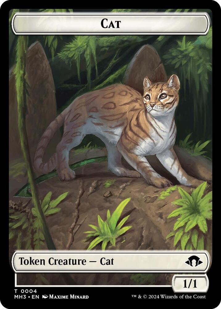 Cat Token (4) [Modern Horizons 3]