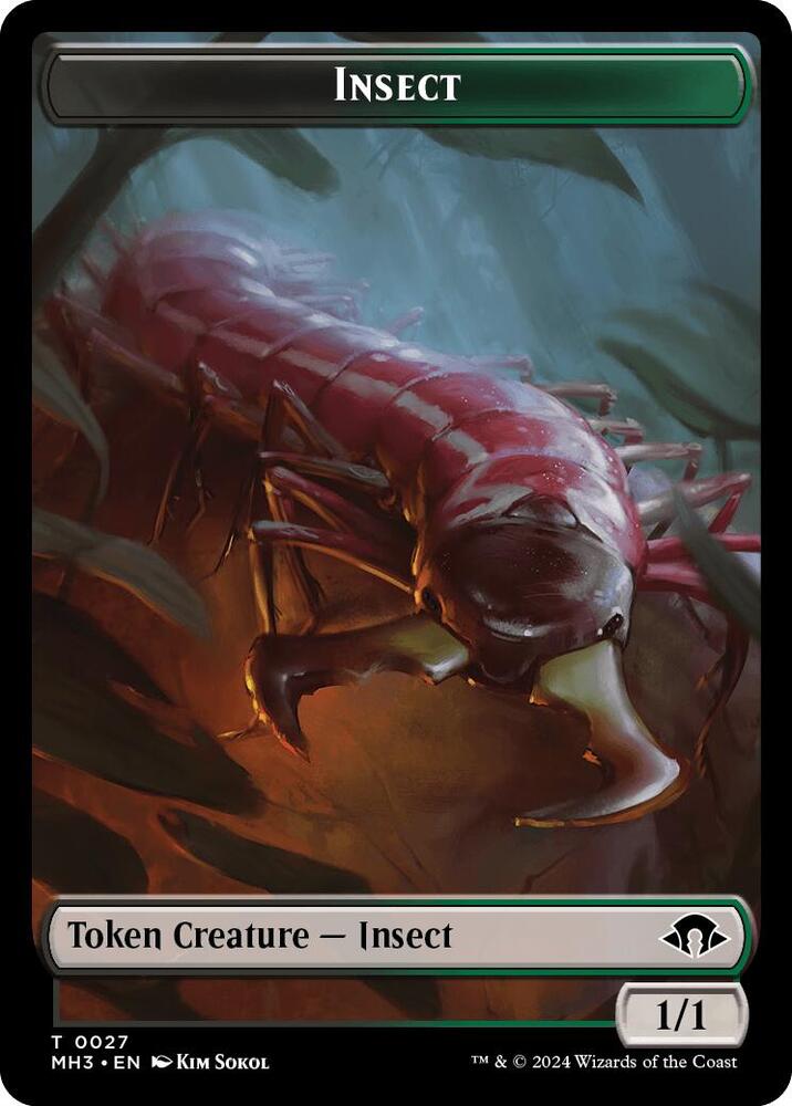 Insect Token (0027) [Modern Horizons 3]