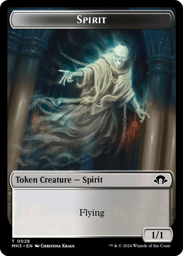 Spirit Token (0028) [Modern Horizons 3]