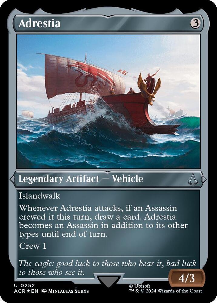 Adrestia (Foil Etched) (252) [Assassin's Creed]