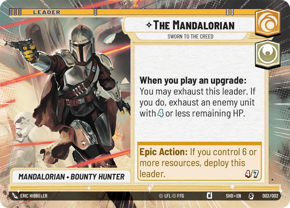 The Mandalorian - Sworn To The Creed (Hyperspace) (002/002) [Prerelease Promos]