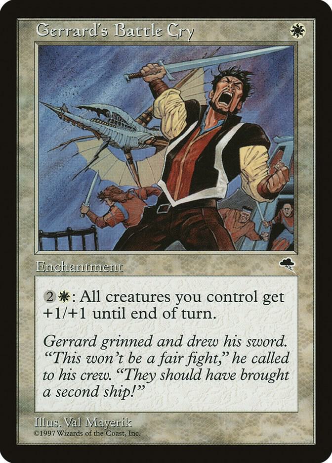 Gerrard's Battle Cry (21) [Tempest]