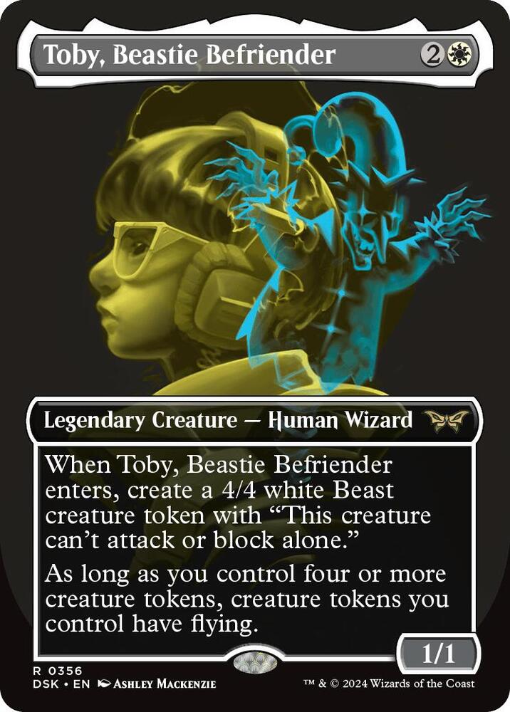 Toby, Beastie Befriender (Showcase) (356) [Duskmourn: House of Horror]
