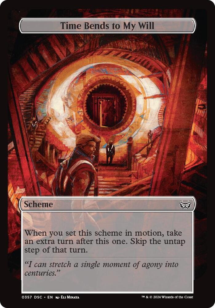 Time Bends to My Will (Full Art) (357) [Archenemy: Duskmourn]