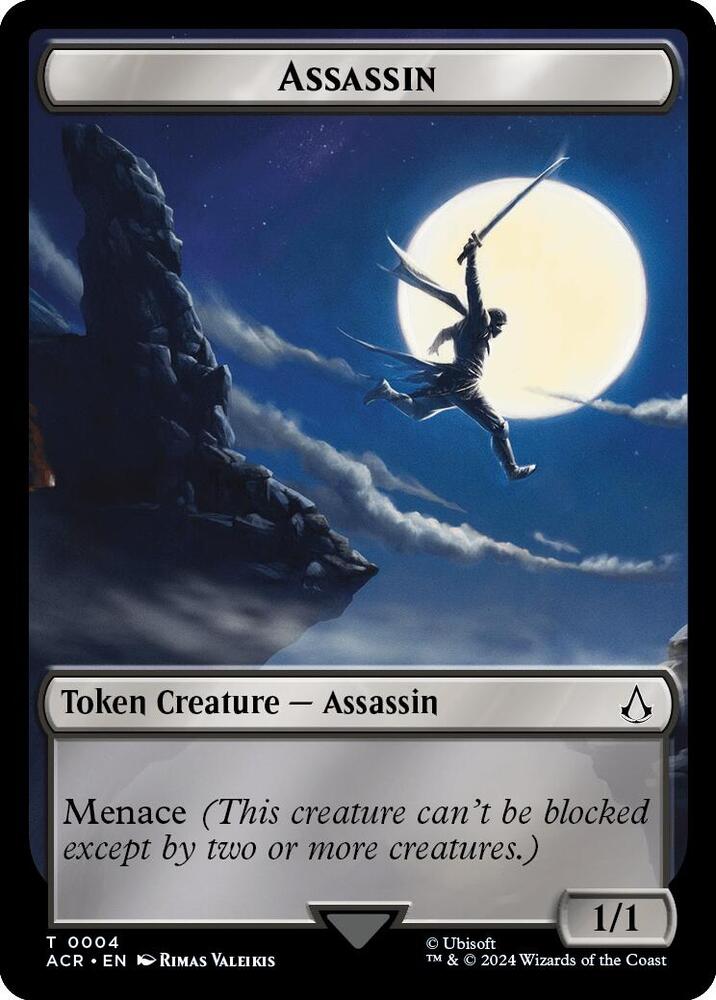 Assassin Token (4) [Assassin's Creed]