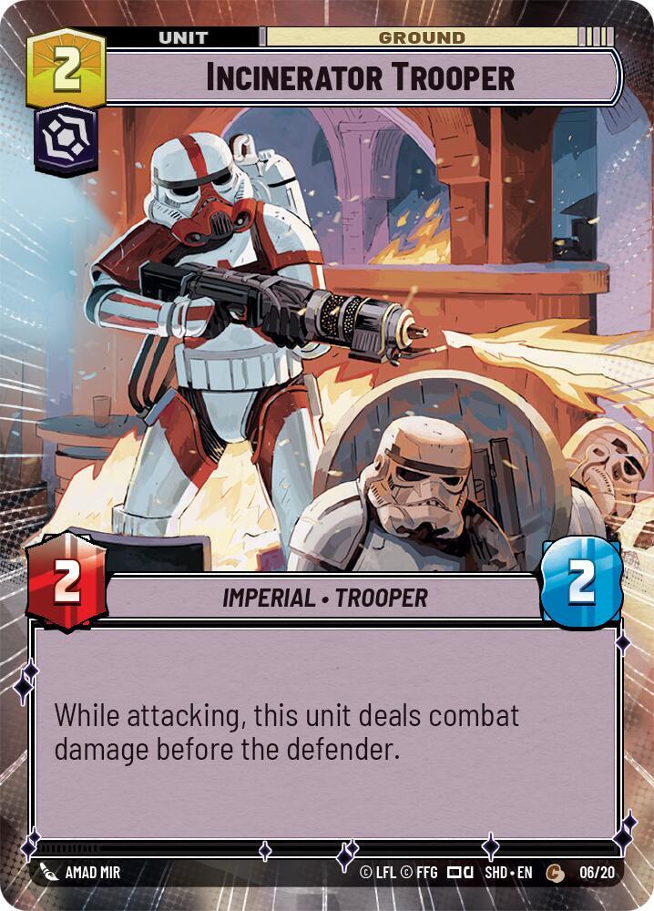 Incinerator Trooper (Hyperspace) (06/20) [Shadows of the Galaxy Weekly Play Promos]