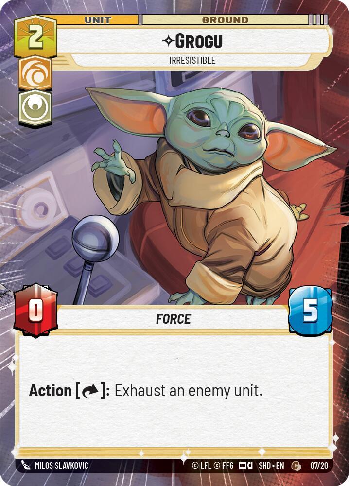 Grogu - Irresistible (Hyperspace) (07/20) [Shadows of the Galaxy Weekly Play Promos]