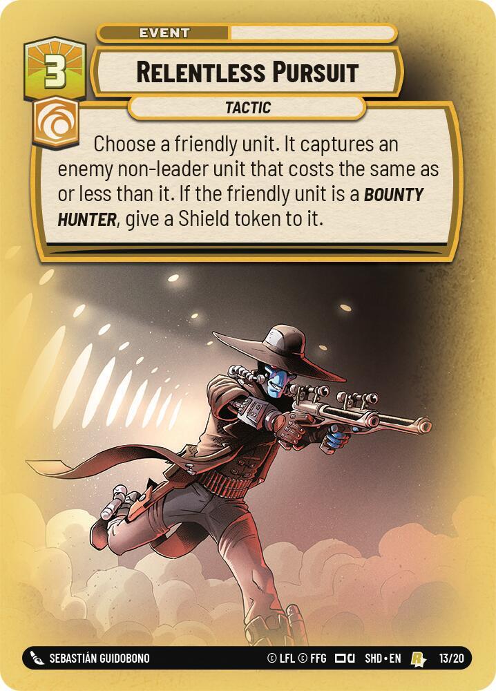 Relentless Pursuit (13/20) [Shadows of the Galaxy Weekly Play Promos]