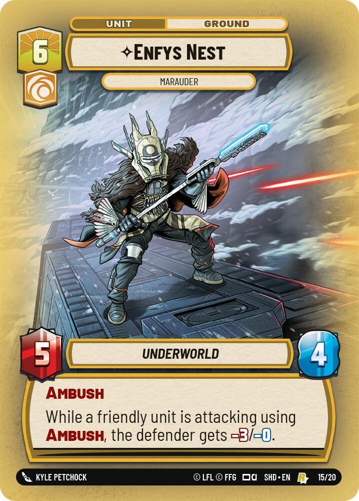 Enfys Nest - Marauder (15/20) [Shadows of the Galaxy Weekly Play Promos]