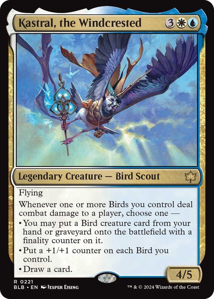 Kastral, the Windcrested (221) [Bloomburrow]