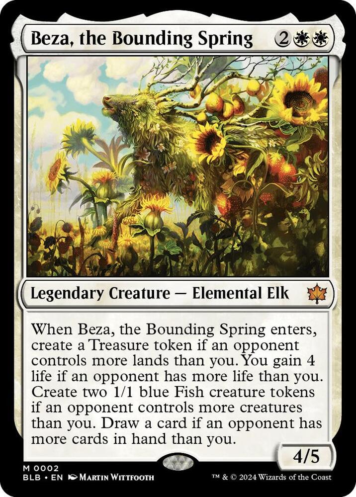 Beza, the Bounding Spring (2) [Bloomburrow]
