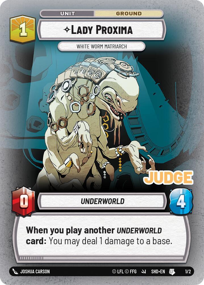 Lady Proxima - White Worm Matriarch (1/2) [Judge Promos]