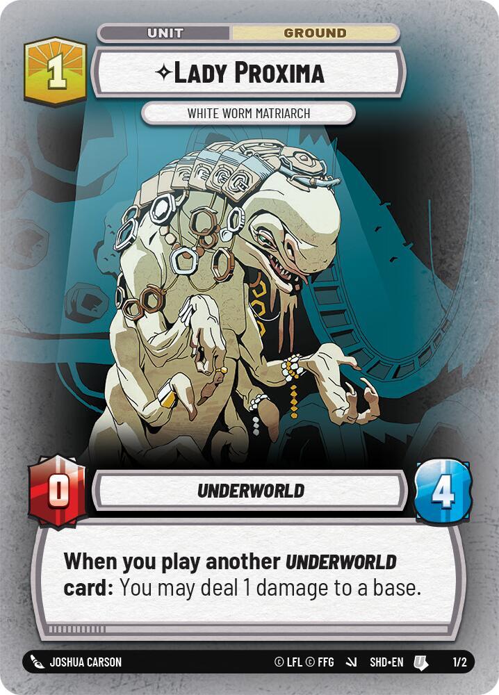 Lady Proxima - White Worm Matriarch (1/2) [Organized Play Promos]