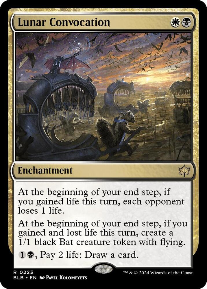 Lunar Convocation (223) [Bloomburrow]