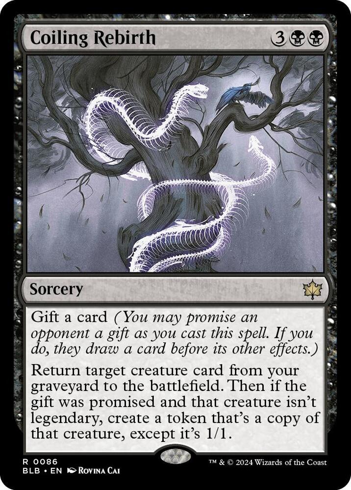 Coiling Rebirth (86) [Bloomburrow]