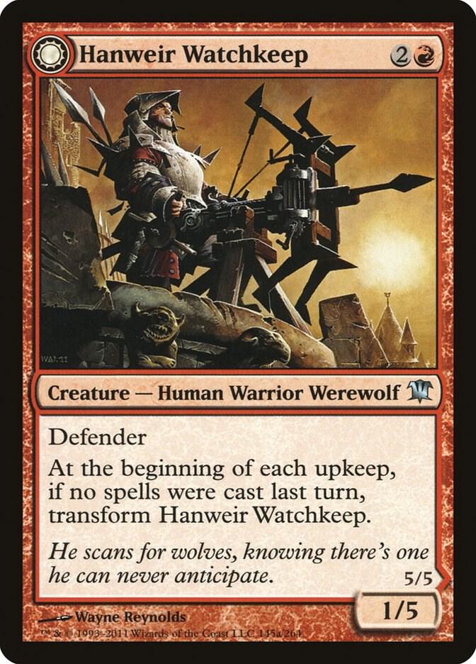 Hanweir Watchkeep (145) [Innistrad]
