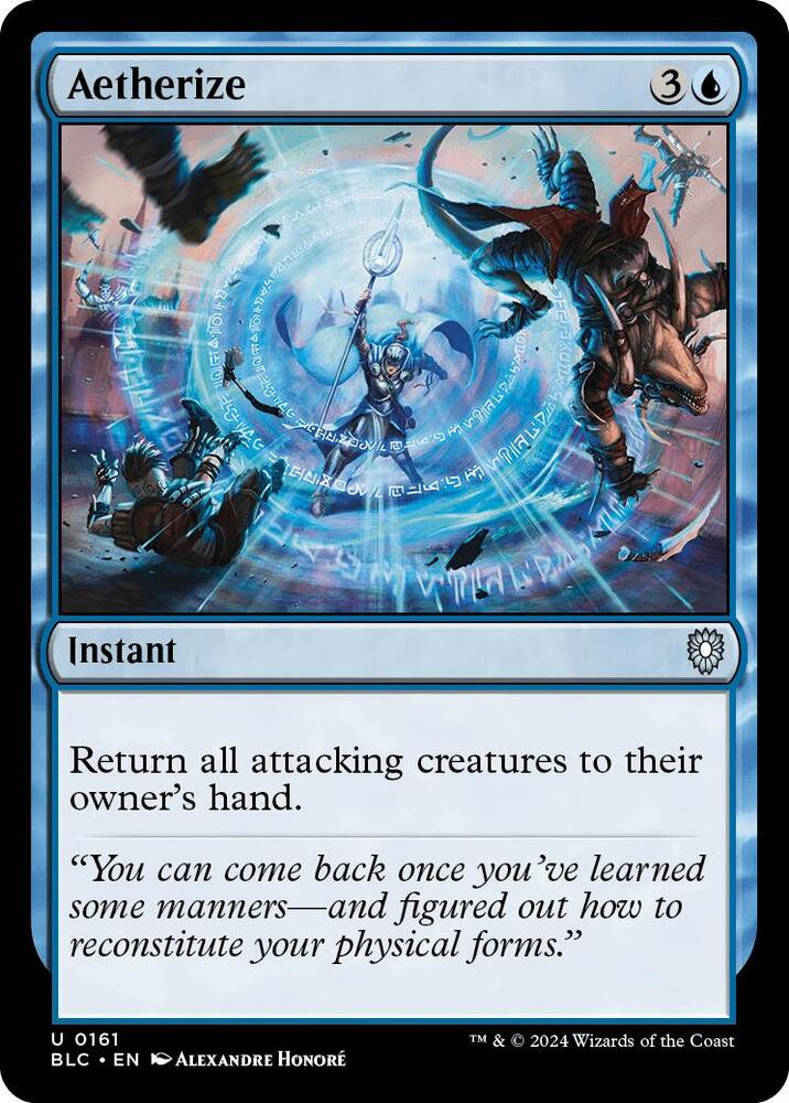 Aetherize (161) [Bloomburrow Commander]