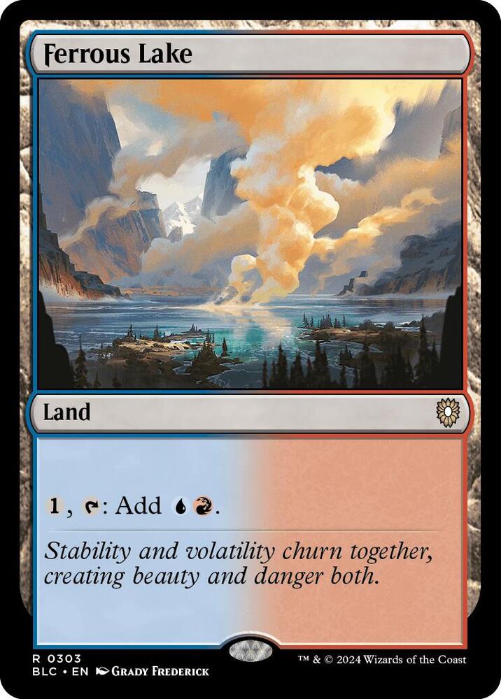 Ferrous Lake (303) [Bloomburrow Commander]