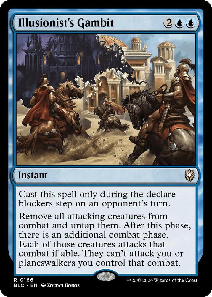 Illusionist's Gambit (166) [Bloomburrow Commander]