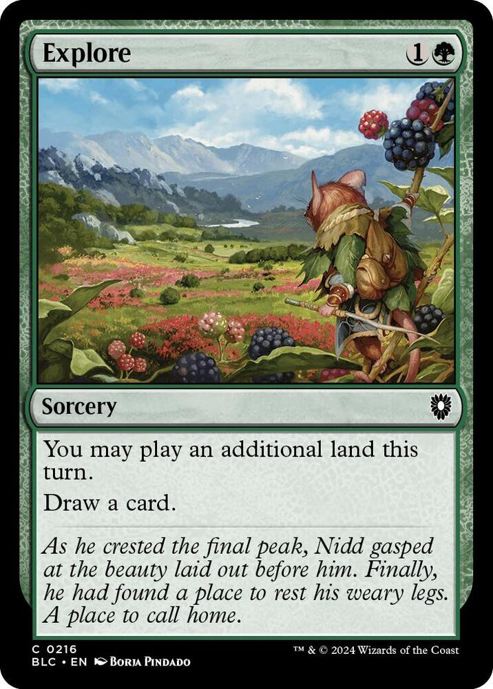Explore (216) [Bloomburrow Commander]