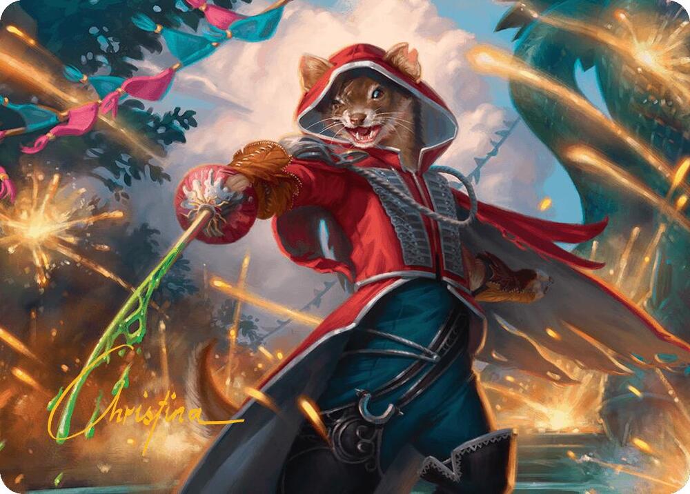 The Infamous Cruelclaw Art Card (Gold-Stamped Signature) (28) [Bloomburrow Art Series]