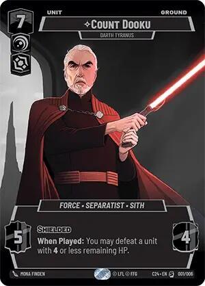 Count Dooku - Darth Tyranus (001/006) [2024 Convention Exclusive]