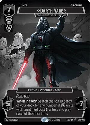 Darth Vader - Commanding the First Legion (002/006) [2024 Convention Exclusive]