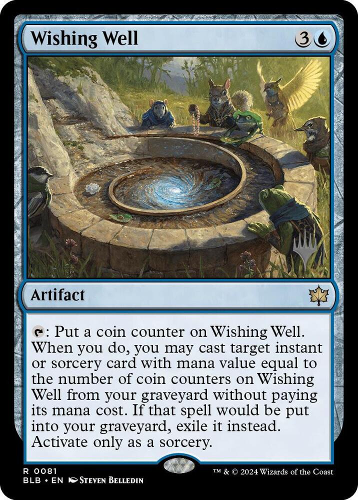 Wishing Well (81) [Bloomburrow Promos]