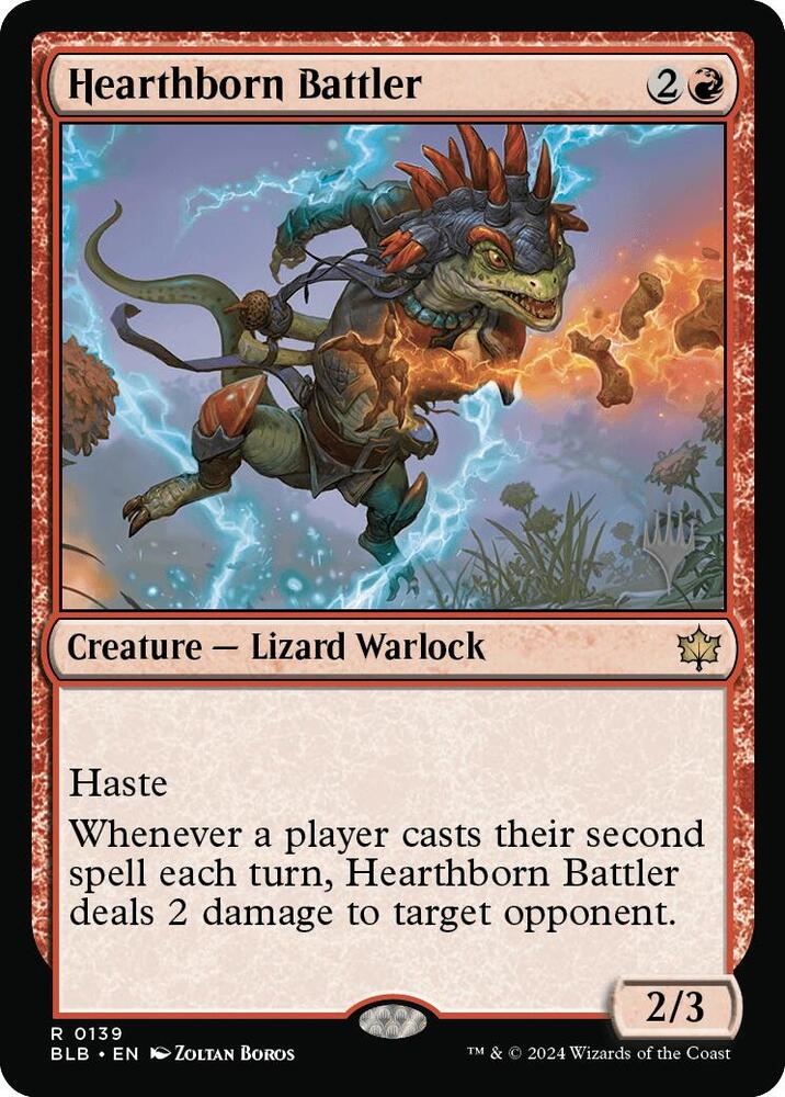 Hearthborn Battler (139) [Bloomburrow Promos]