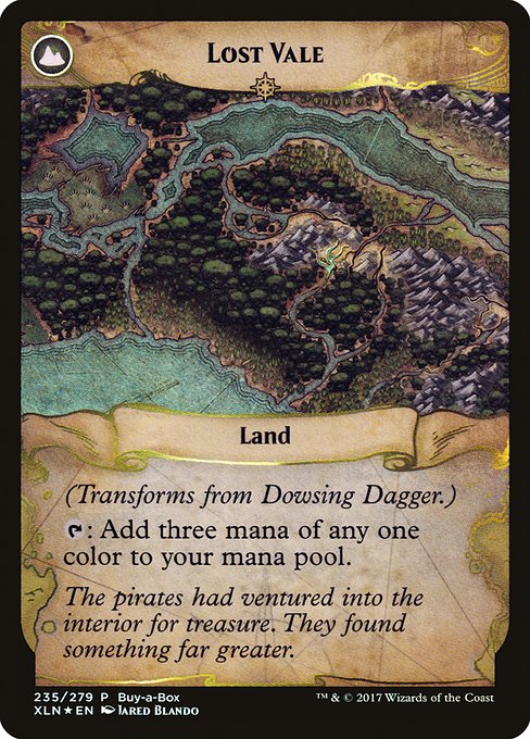 Dowsing Dagger (235) [Buy-A-Box Promos] Reverse
