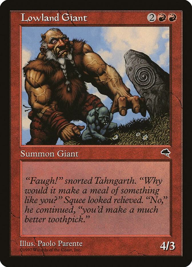 Lowland Giant (187) [Tempest]