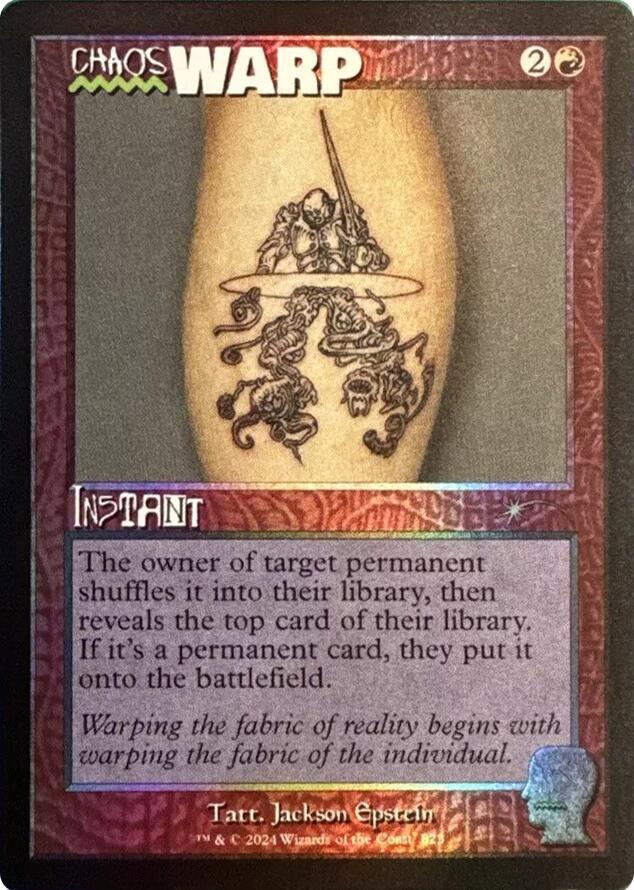 Chaos Warp (Rainbow Foil) (823) [Secret Lair Drop]