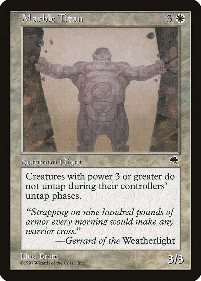 Marble Titan (28) [Tempest]
