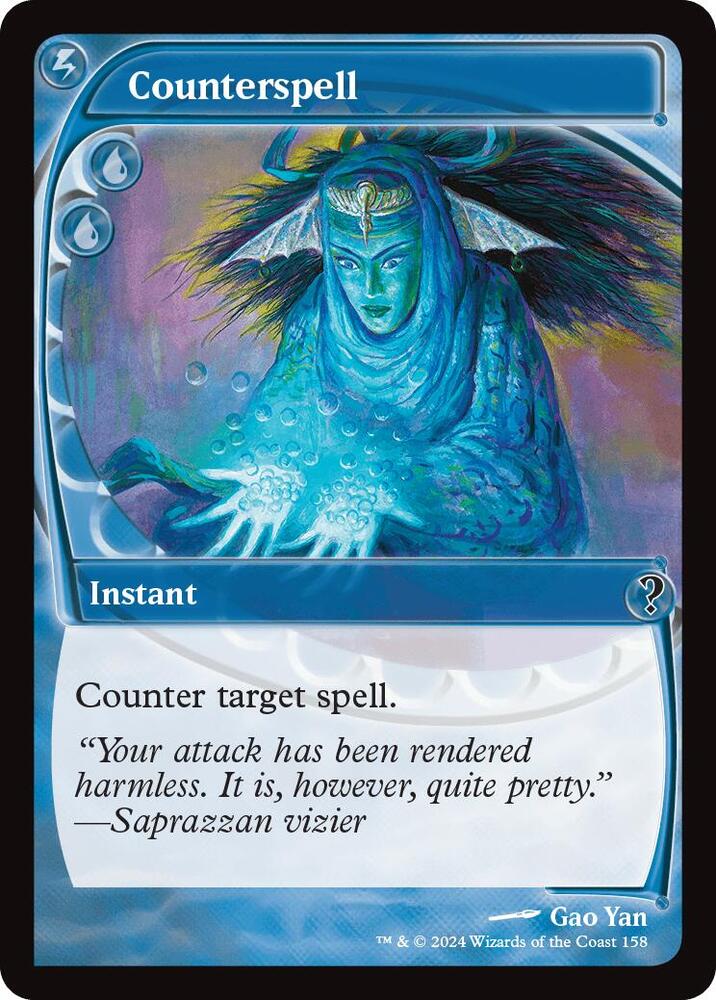 Counterspell (Future Sight) (158) [Mystery Booster 2]