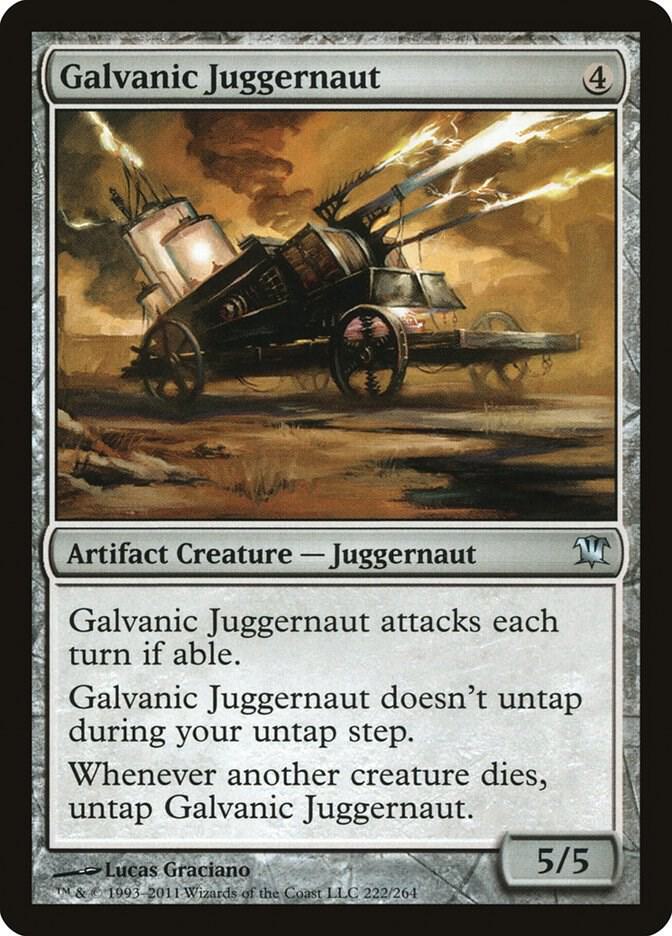 Galvanic Juggernaut (222) [Innistrad]