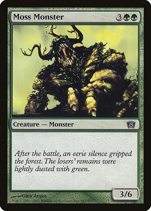Moss Monster (267★) [Eighth Edition]