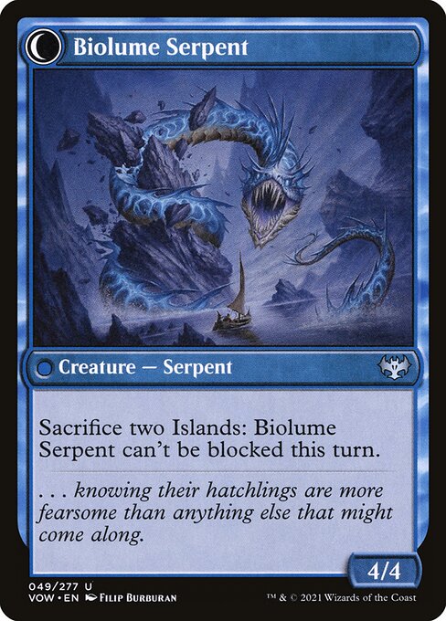 Biolume Egg (49) [Innistrad: Crimson Vow] Reverse