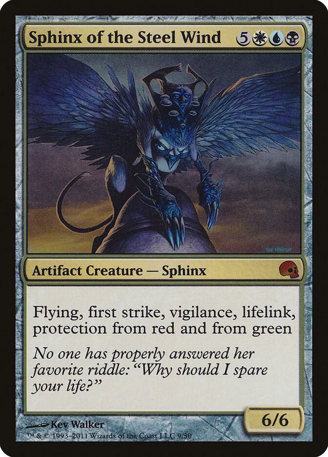 Sphinx of the Steel Wind (9) [Premium Deck Series: Graveborn]