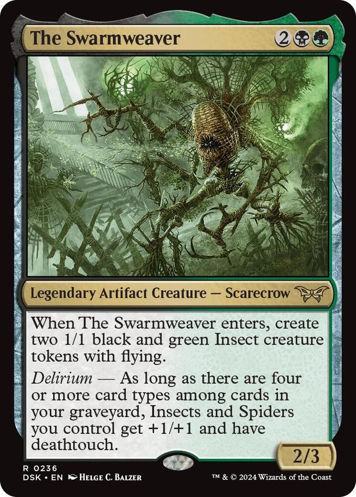 The Swarmweaver (0236) [Duskmourn: House of Horror]