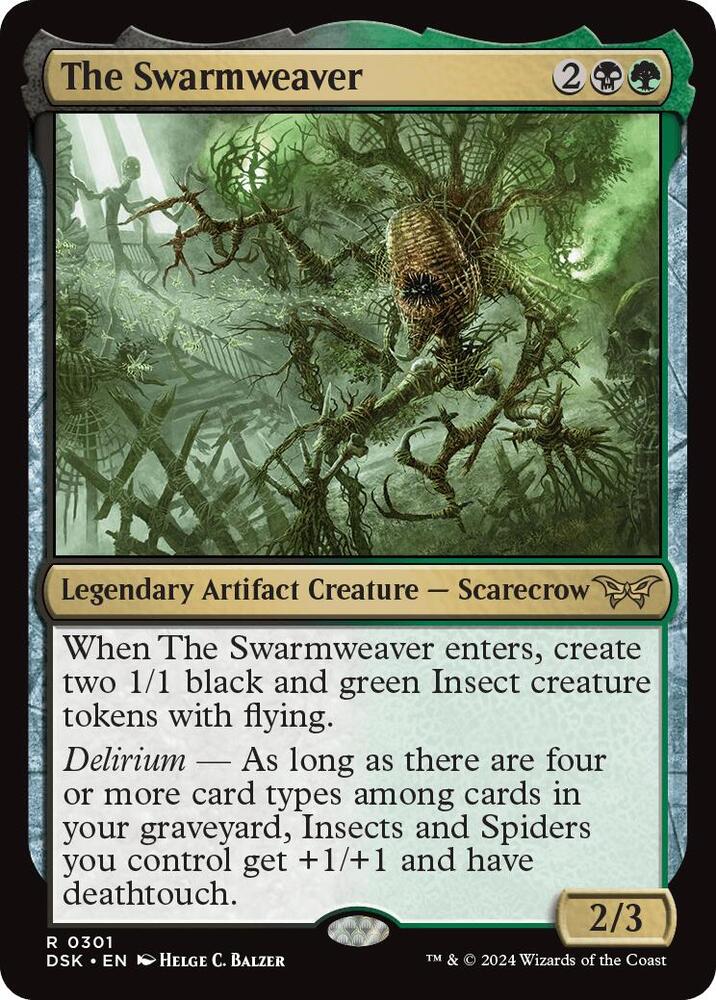 The Swarmweaver (0301) [Duskmourn: House of Horror]