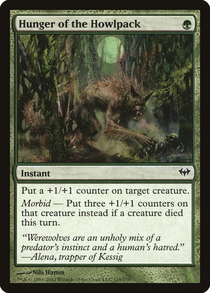Hunger of the Howlpack (119) [Dark Ascension]