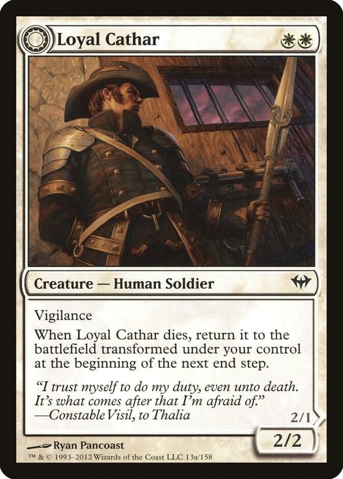 Loyal Cathar (13) [Dark Ascension]